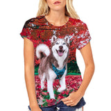 Camiseta  T Shirt 3d Cachorro