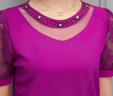 Blusa Solange - Roxo